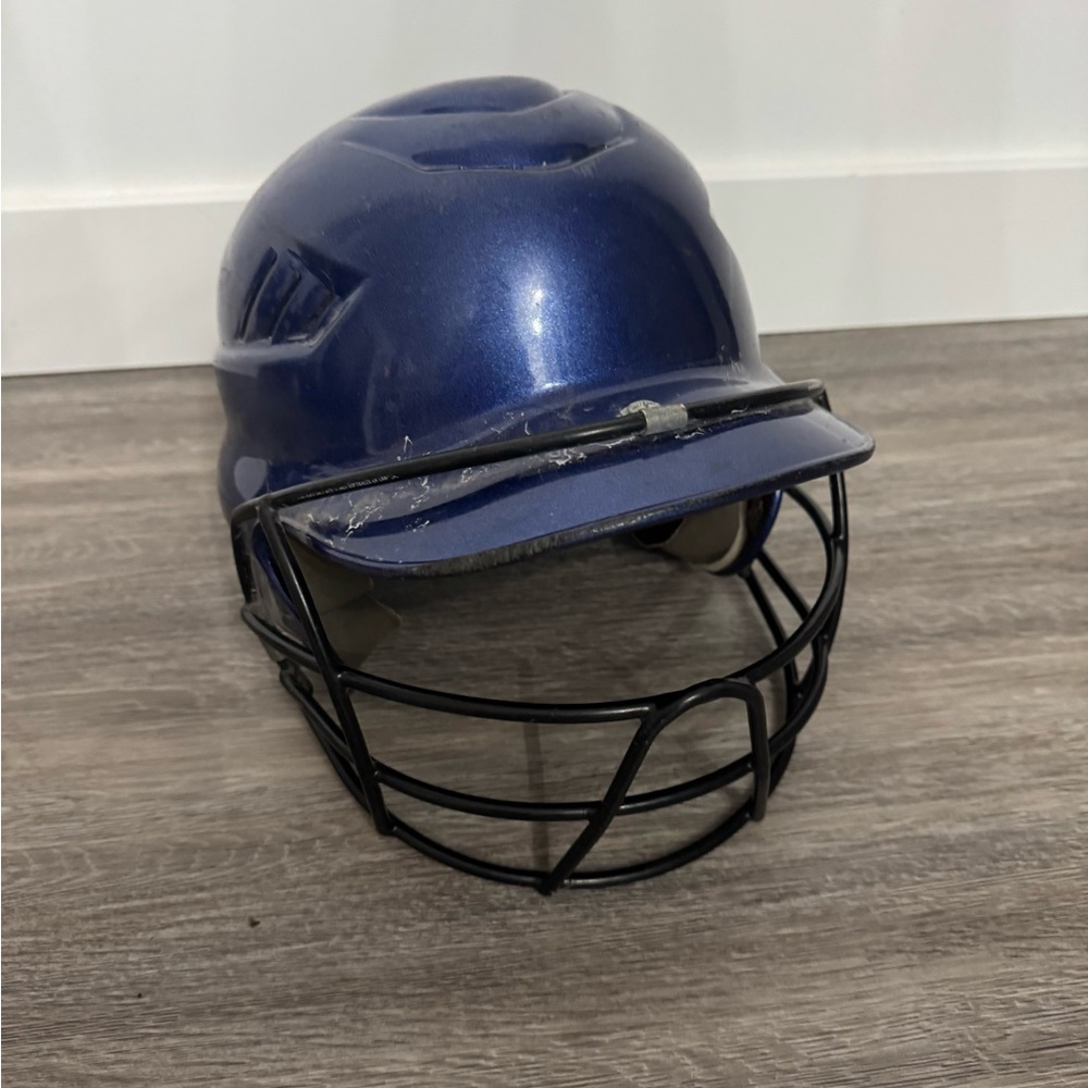 Rawlings Blue Softball Helmet